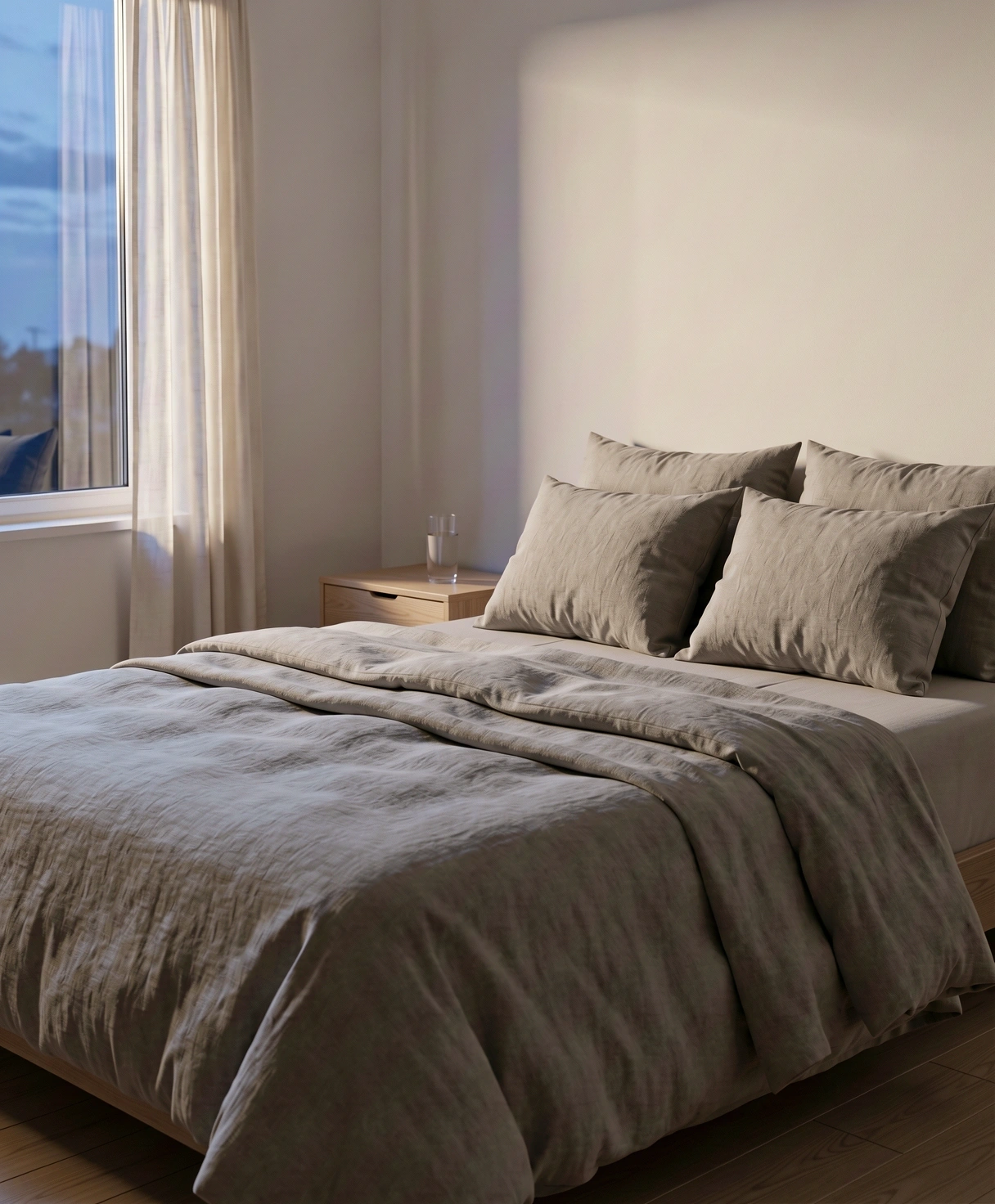 Minimalistisches Schlafzimmer Design